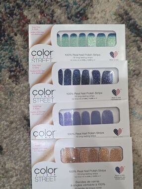 Color Street Glitter Nail Strips